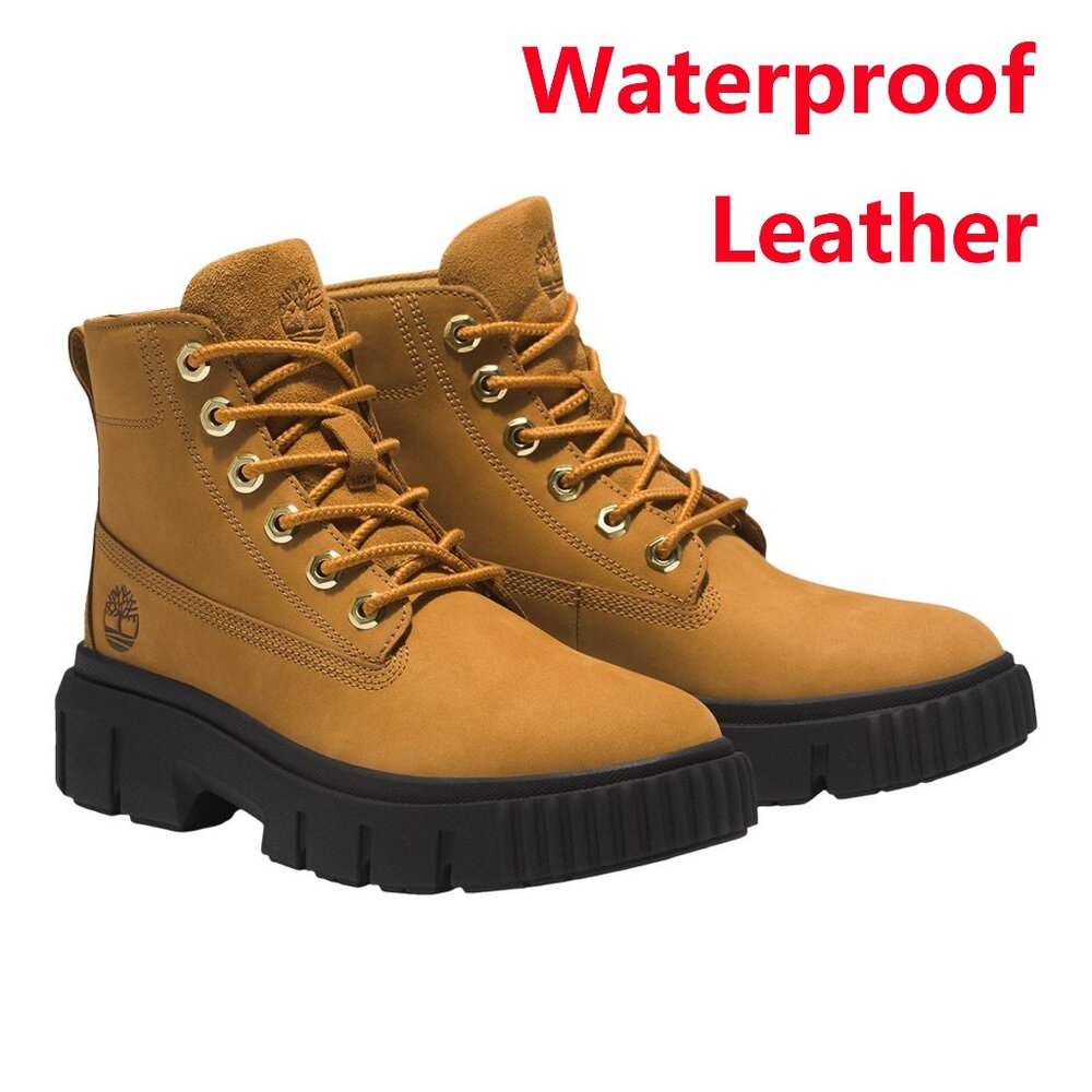 Brand New Timberland Women's Greyfield Leather 6 Inch Boots - Waterproof